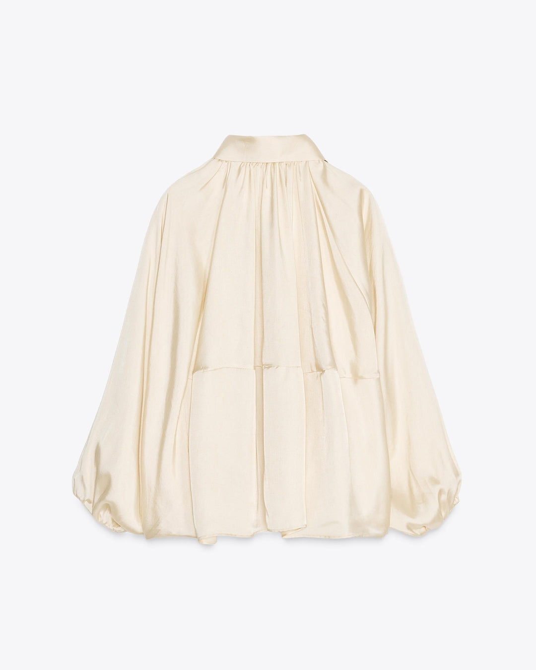 Maven Satin Pleated Bomber