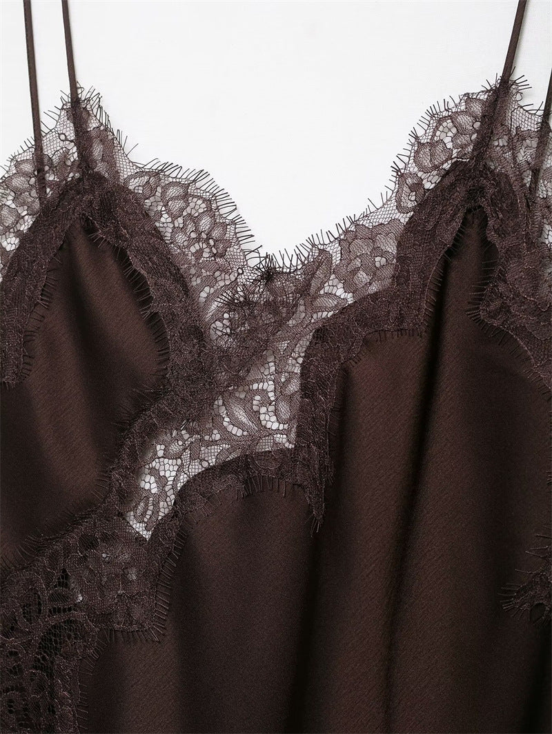 Milan Lace Slip Dres