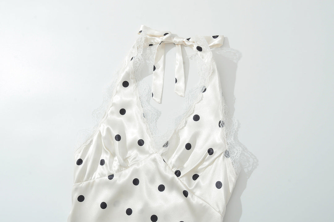 Sophia Polka Dot Slip Dress