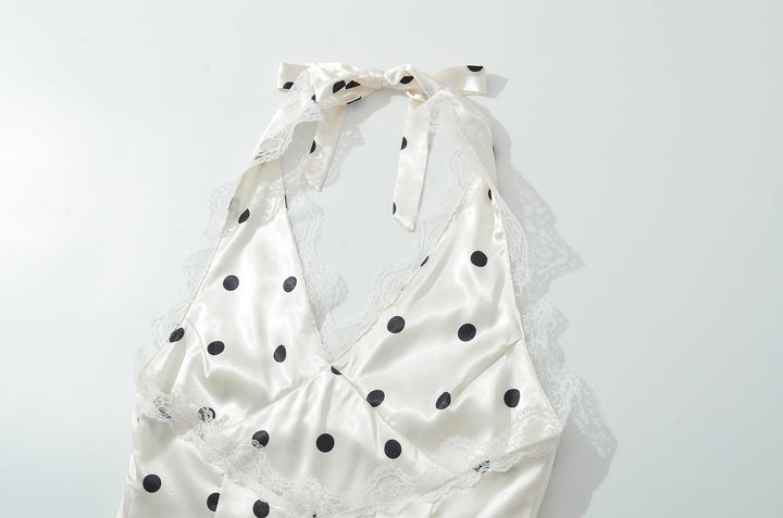 Sophia Polka Dot Slip Dress