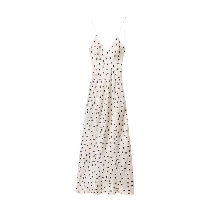 Amara Polka Dot Slip Dress