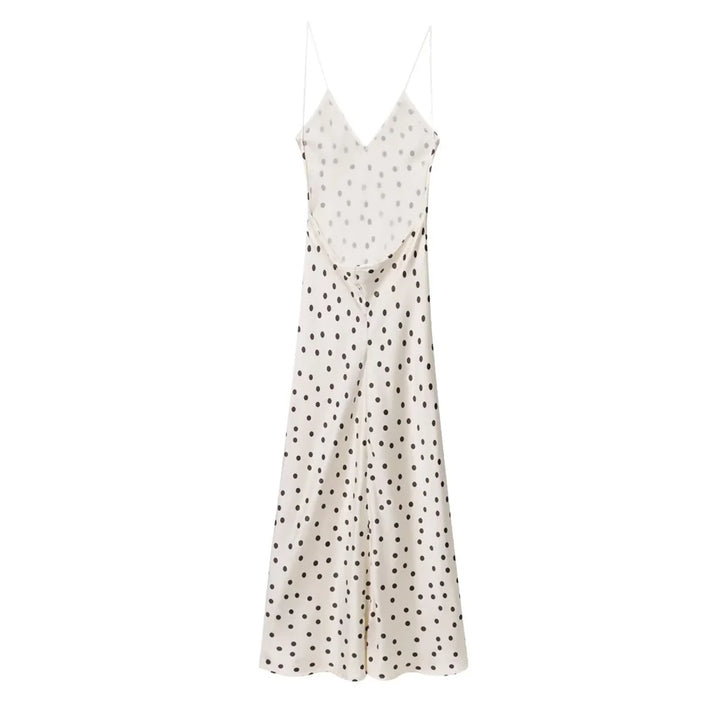 Amara Polka Dot Slip Dress